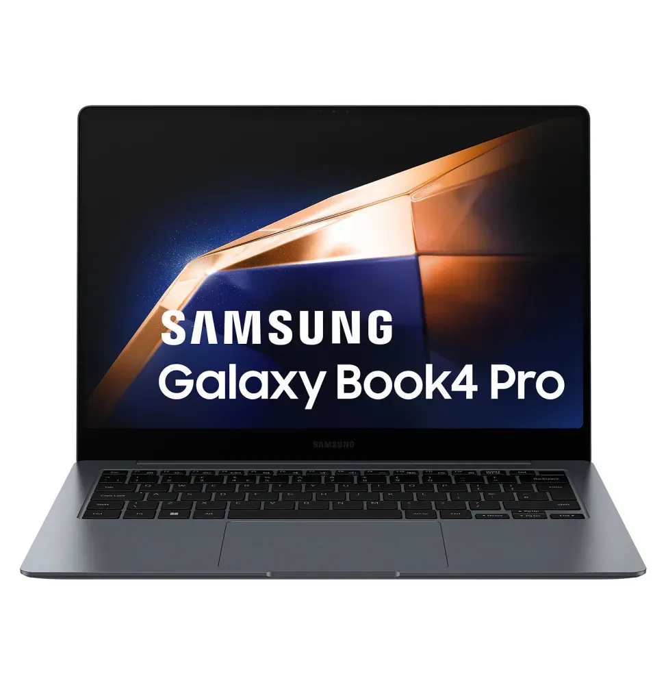 Laptop Galaxy Book 4 Pro color gris con pantalla AMOLED